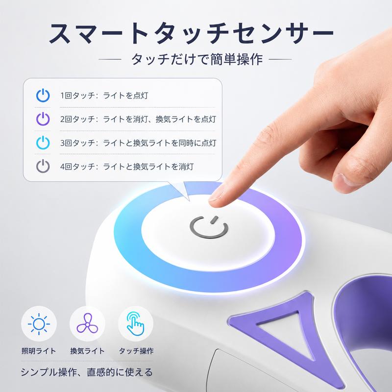 LumiWalk™ LEDライト付き伸縮リード